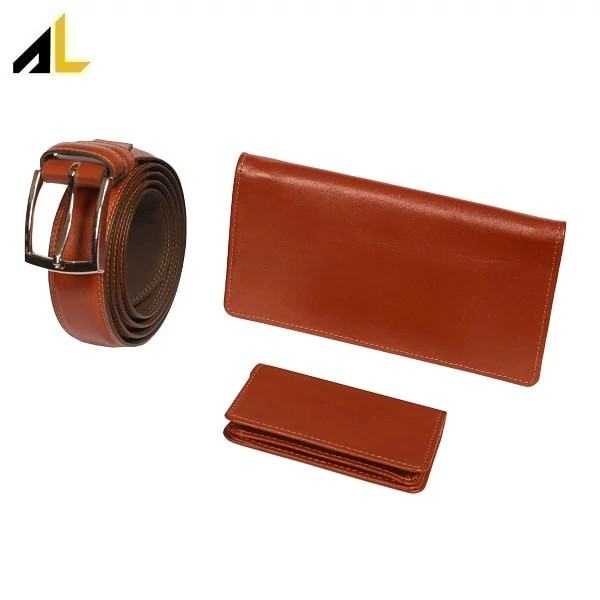 ست هدیه چرم طبیعی کد ALM079 - خرید مستقیم از تولیدی
