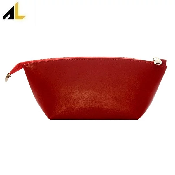 کیف لوازم آرایشی چرم طبیعی کد ALZ040 - خرید مستقیم از تولیدی