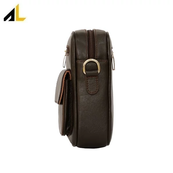کیف دوشی چرم طبیعی کد ALM072 - خرید مستقیم از تولیدی