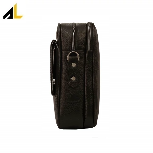 کیف دوشی چرم طبیعی کد ALM046 - خرید مستقیم از تولیدی