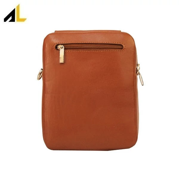 کیف دوشی چرم طبیعی کد ALM015 - خرید مستقیم از تولیدی