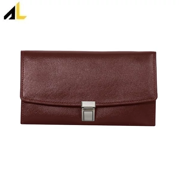 کیف پول چرم طبیعی کد ALZ010 - خرید مستقیم از تولیدی