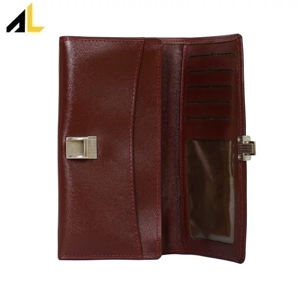 کیف پول چرم طبیعی کد ALZ010 - خرید مستقیم از تولیدی