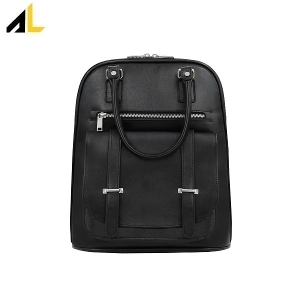 کوله پشتی چرم طبیعی کد ALZ049 - خرید مستقیم از تولیدی