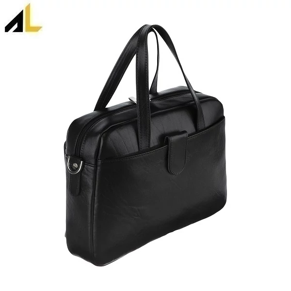 کیف دوشی چرم طبیعی کد ALZ002 - خرید مستقیم از تولیدی