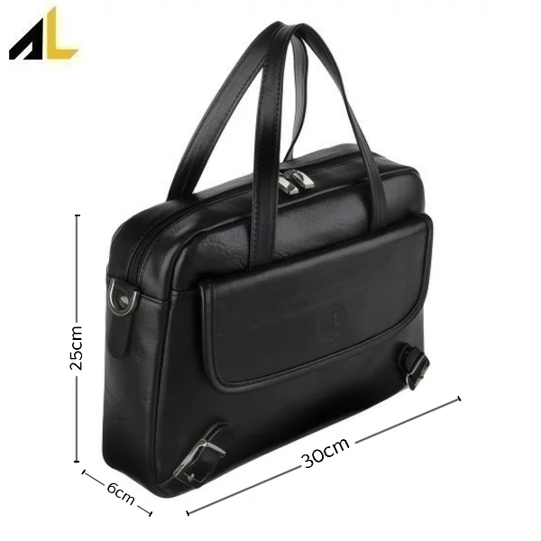 کیف دوشی چرم طبیعی کد ALZ002 - خرید مستقیم از تولیدی