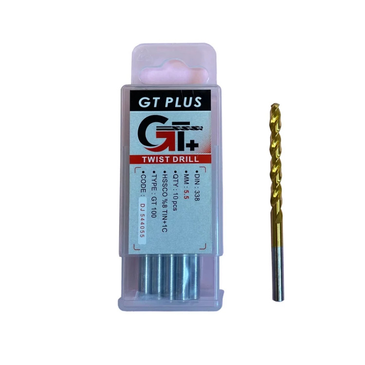 مته کبالت 8 درصد سایز 5.5 میلیمتر جی تی پلاس مدل DJ544055 - خرید اقساطی