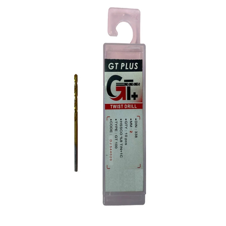 مته کبالت 8 درصد سایز 2 میلیمتر جی تی پلاس مدل DJ544020 - خرید اقساطی