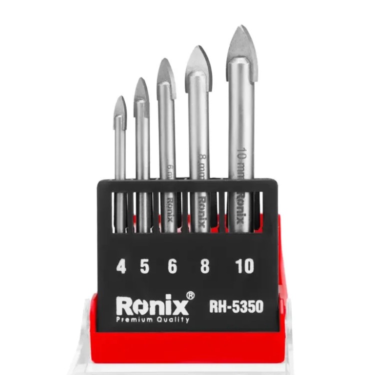 ست مته شیشه 5 عددی رونیکس مدل RH-5350 - خرید اقساطی
