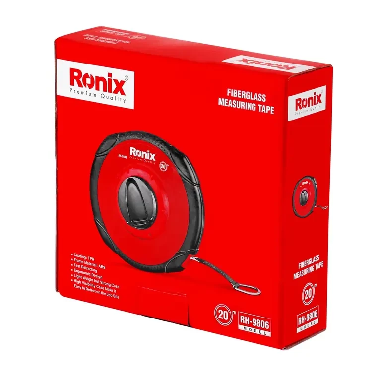 متر فایبرگلاس 20 متری رونیکس مدل RH-9806 - خرید اقساطی