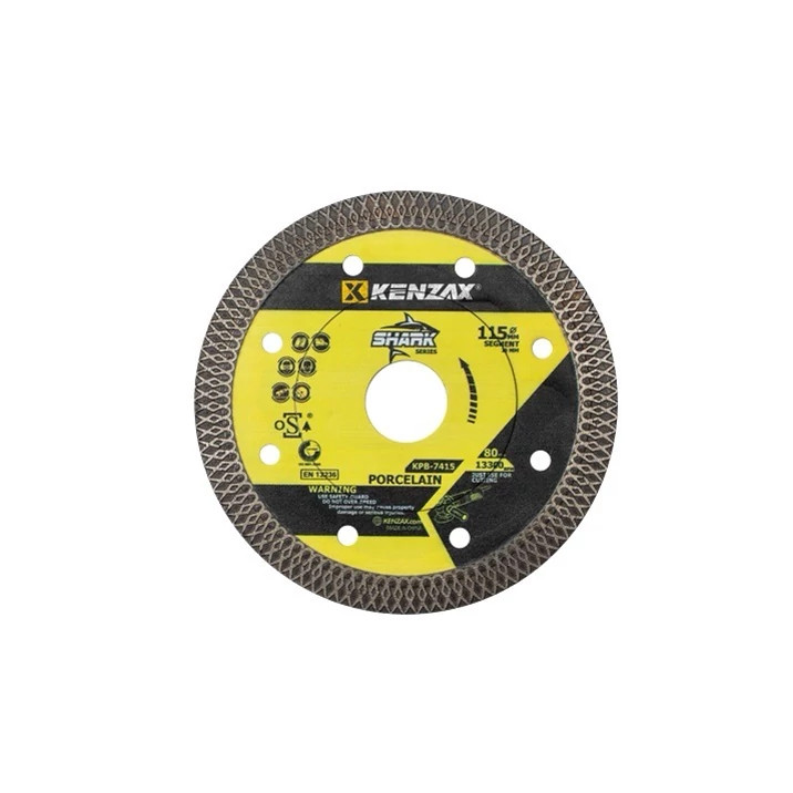 تیغ اره الماسه پرسلان بر 115 میلی متر کنزاکس مدل KPB-7415