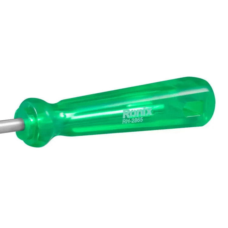 پیچ گوشتی تکی ساده 125*6 چهارسو کریستالی رونیکس مدل RH-2865 - خرید اقساطی