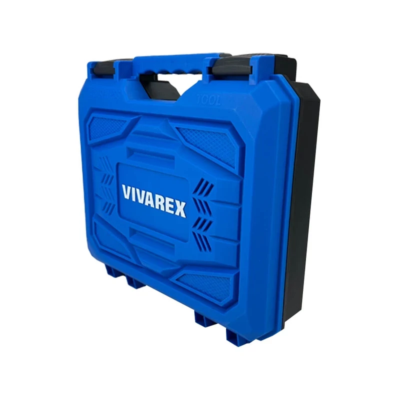 دریل شارژی چکشی براشلس 16/8 ولت دو باتری برند ویوارکس مدل VR1610V-21BL - خرید اقساطی
