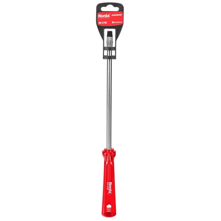 پیچ گوشتی تکی ساده 200*8 دوسو کریستالی رونیکس مدل RH-2783