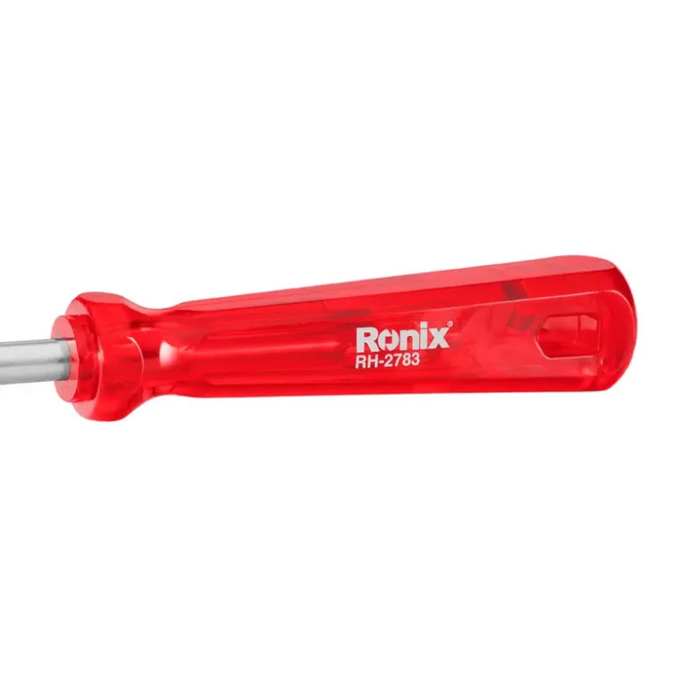 پیچ گوشتی تکی ساده 200*8 دوسو کریستالی رونیکس مدل RH-2783