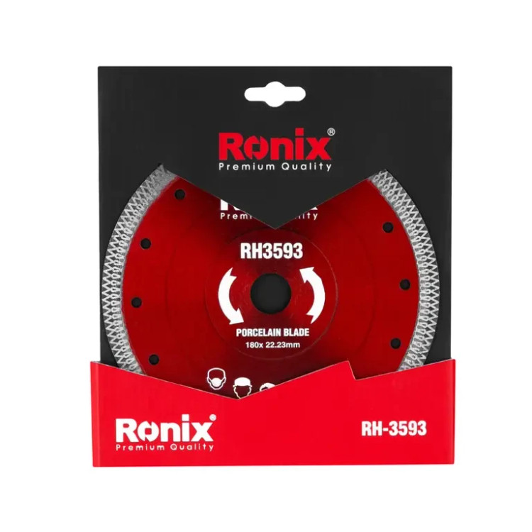 صفحه برش پرسلان بر 180 میلی متری رونیکس مدل RH-3593