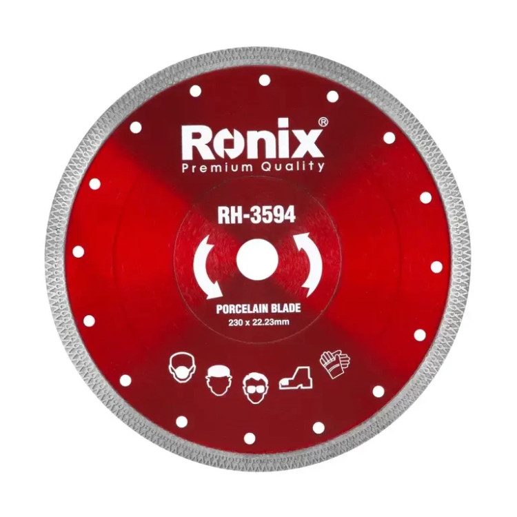 صفحه برش پرسلان بر 230 میلیمتری رونیکس مدل RH-3594