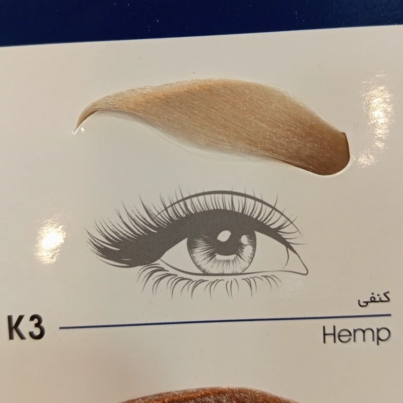 کیت رنگ ابرو ویتامول K3 کنفی