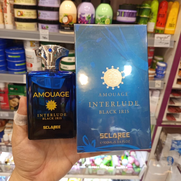 ادکلن آمواژ اینترلود بلک آیریش شرکتی اسکلاره 100 میل کد scl