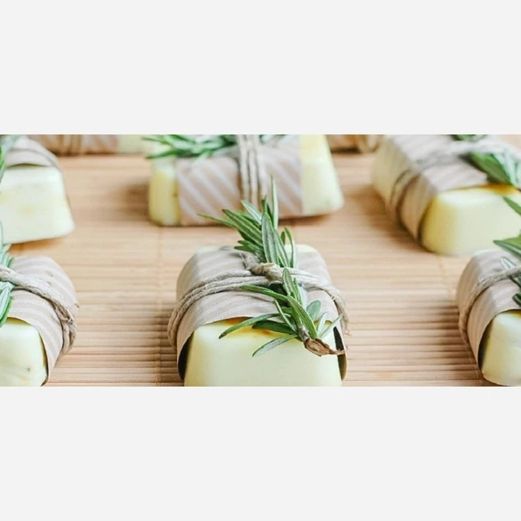 صابون گیاهی رزماری مناسب سر و بدن درمانی 80 گرمی