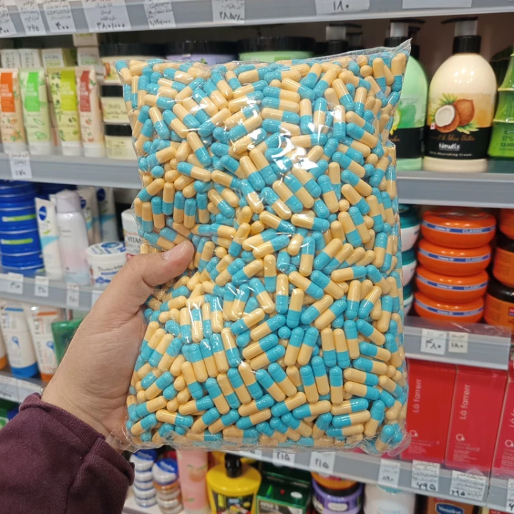 کپسول خالی 250 میلی گرم 2000 عددی