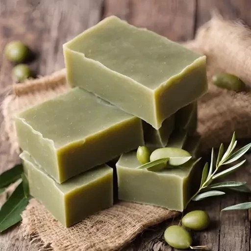 صابون گیاهی زیتون مناسب سر و بدن درمانی 80 گرمی