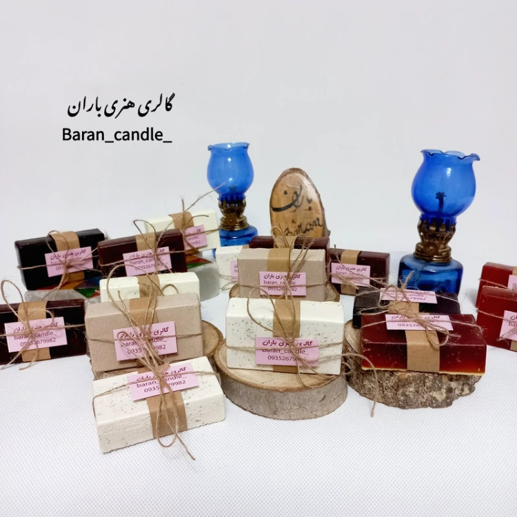 صابون گیاهی برنج مرطوب کننده و روشن کننده درمانی 80 گرمی