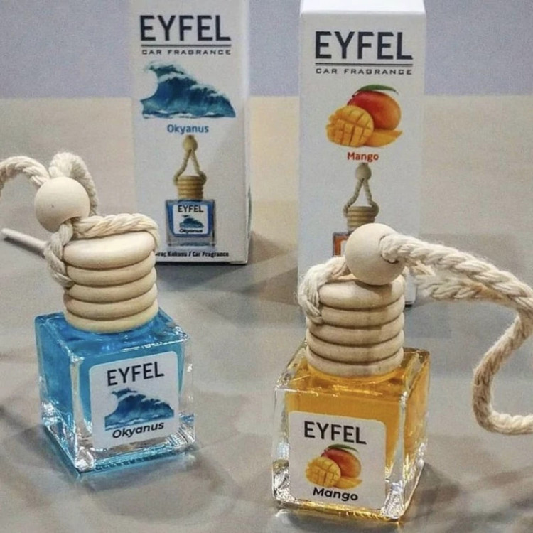 خوشبو کننده خودرو ایفل آدامس اصل جعبه مات 10 میل
