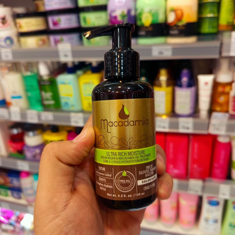 روغن آرگان ماکادمیا اصل اولترا ریچ 125 میل مناسب انواع مو