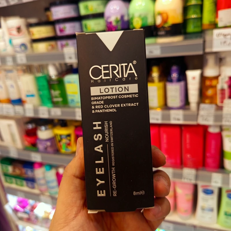 سرم تقویت مژه سریتا مدل Eyelash Lotion حجم 8 میلی لیتر