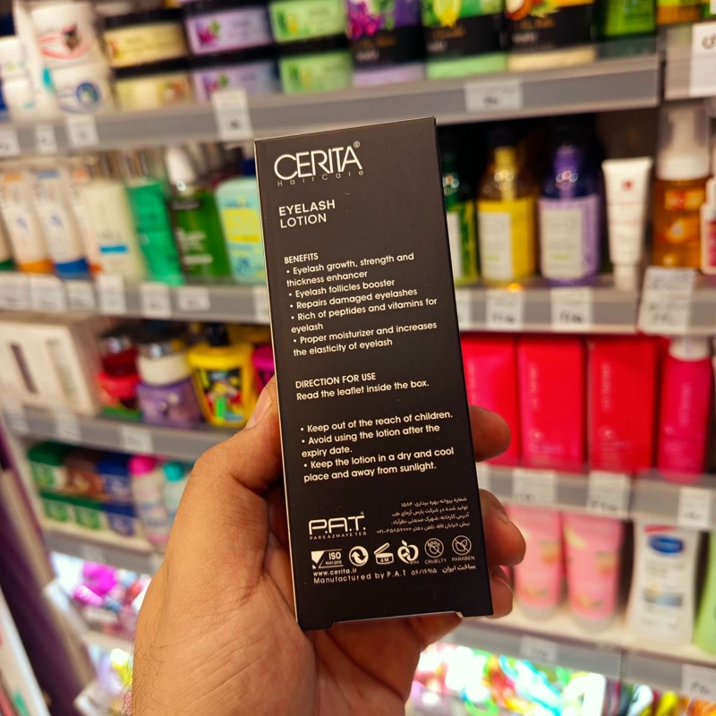 سرم تقویت مژه سریتا مدل Eyelash Lotion حجم 8 میلی لیتر