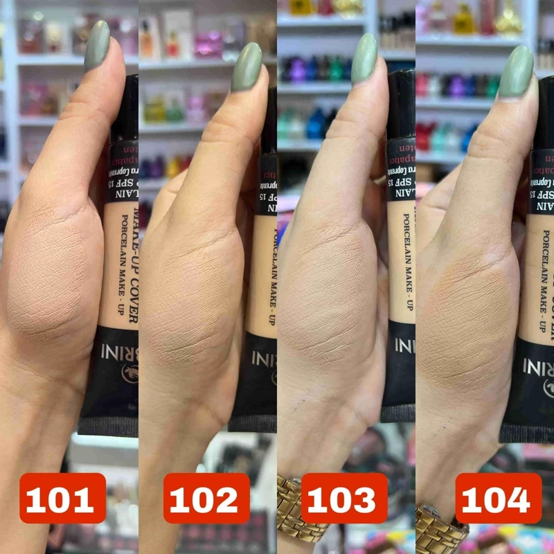 کرم پودر گابرینی شماره 104 مدل درما spf 15 حجم 40 میل