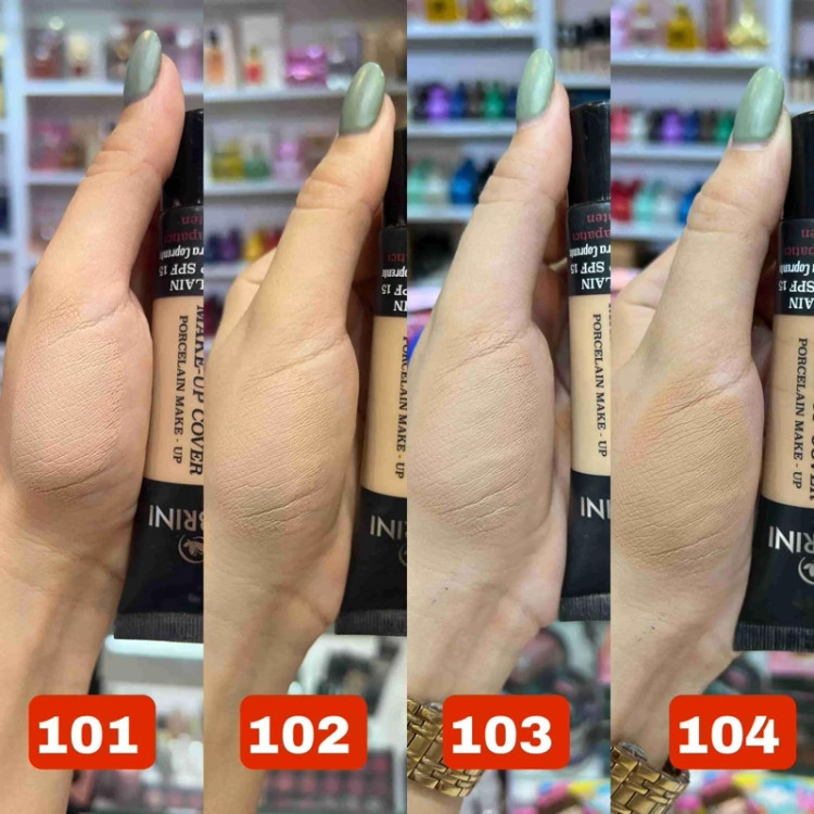 کرم پودر گابرینی شماره 101 مدل درما spf 15 حجم 40 میل