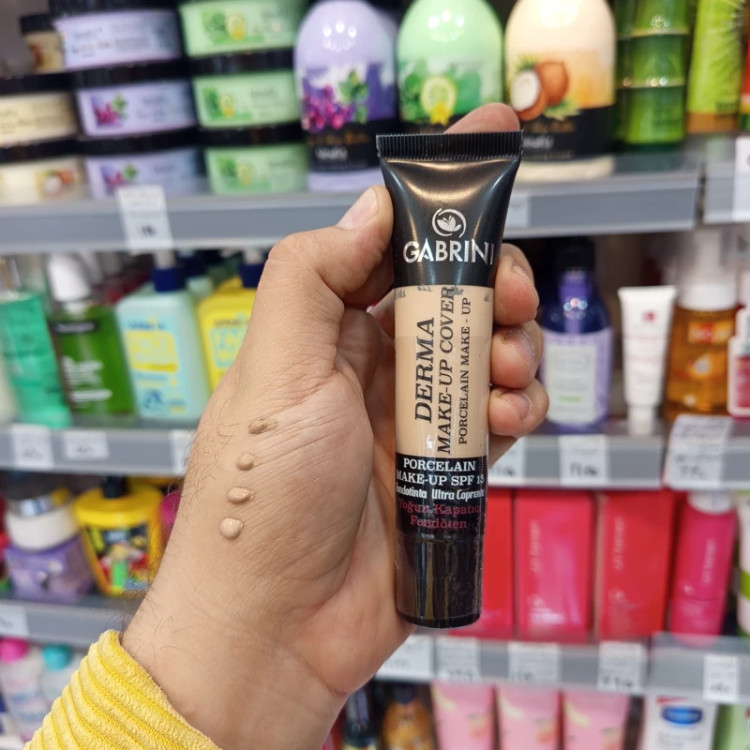 کرم پودر گابرینی شماره 101 مدل درما spf 15 حجم 40 میل