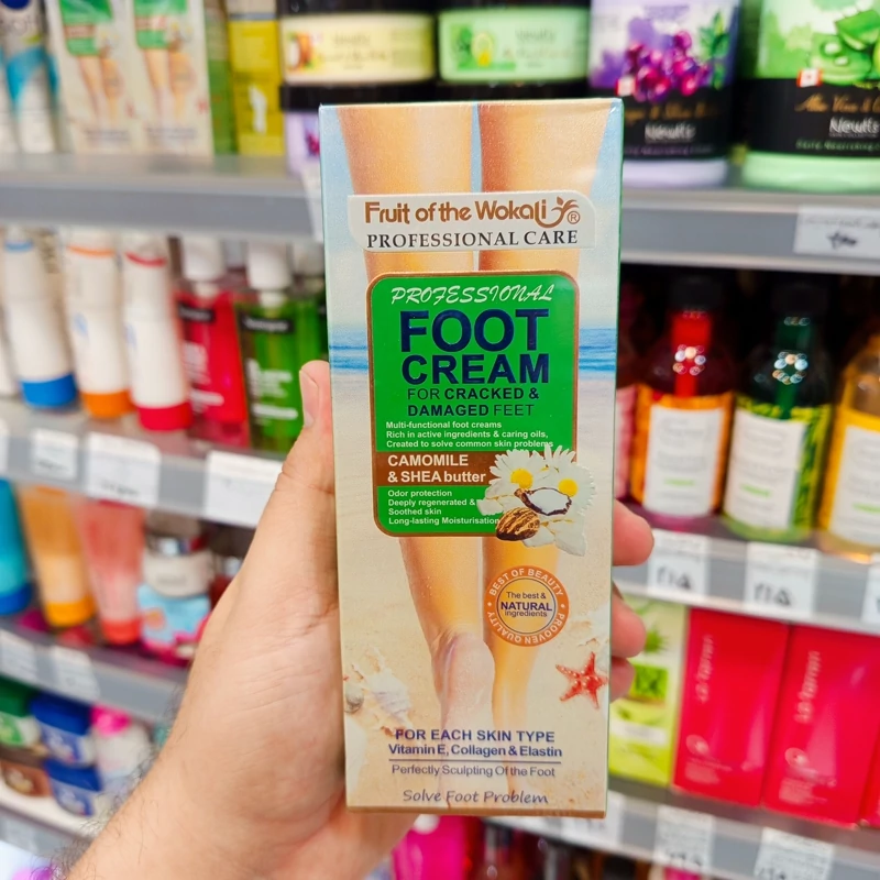 کرم رفع ترک پا وکالی با عصاره بابونه و شی باتر 130 میل