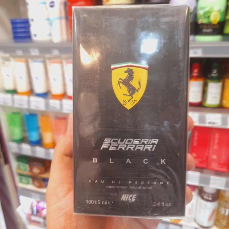 ادکلن فراری بلک اسکادریا شرکتی نایس 100 میل کد scl