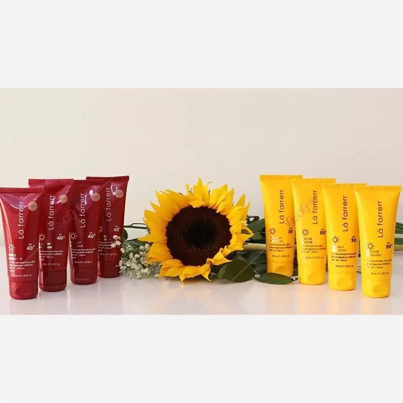 کرم ضد آفتاب لافارر ضد لک رنگی متوسط SPF40 مناسب پوست چرب و آکنه دار حجم 40 میلی لیتر