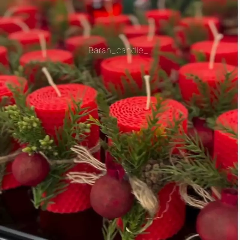 گیفت شمع شب یلدا با انار