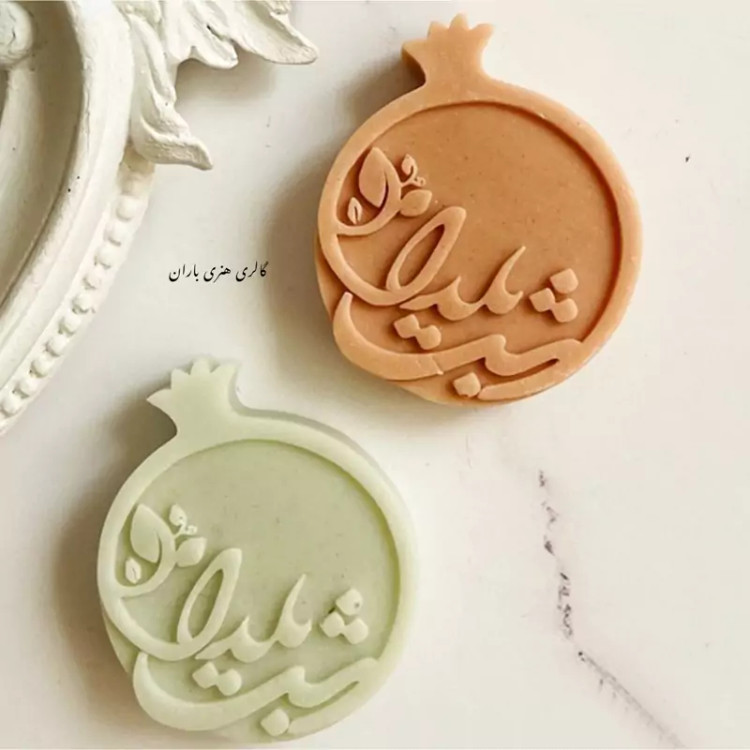شمع شب یلدا مدل انار گلبهی
