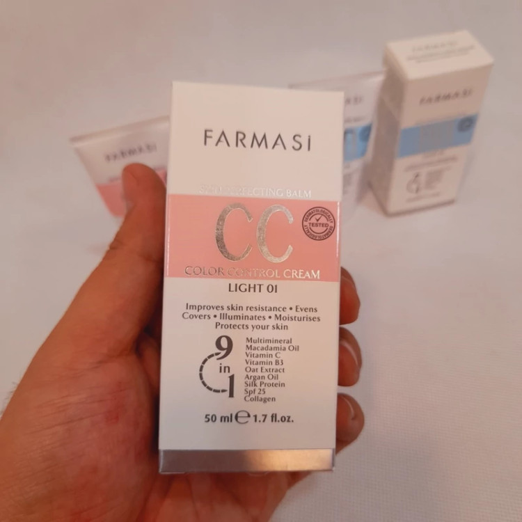 سی سی کرم فارماسی بژ روشن شماره 1
