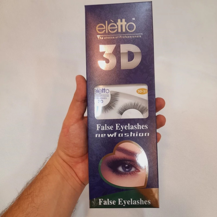 مژه مصنوعی 3D شماره 31 مات و طبیعی برند التو شرکتی