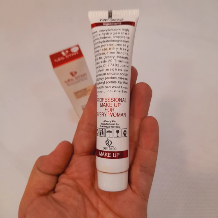کرم پودر میس استار شماره 101 تیوپی SPF20 حجم 40 میل تاریخ انقضا جدید