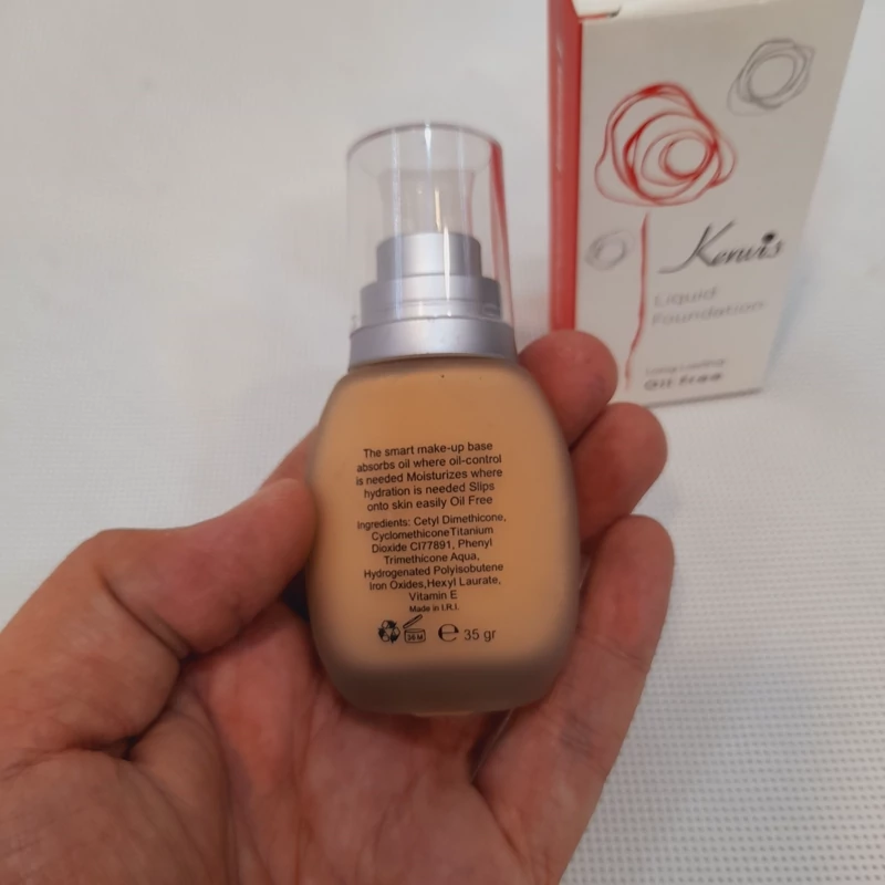 کرم پودر کنویس فاقد چربی شیشه ای شماره 101