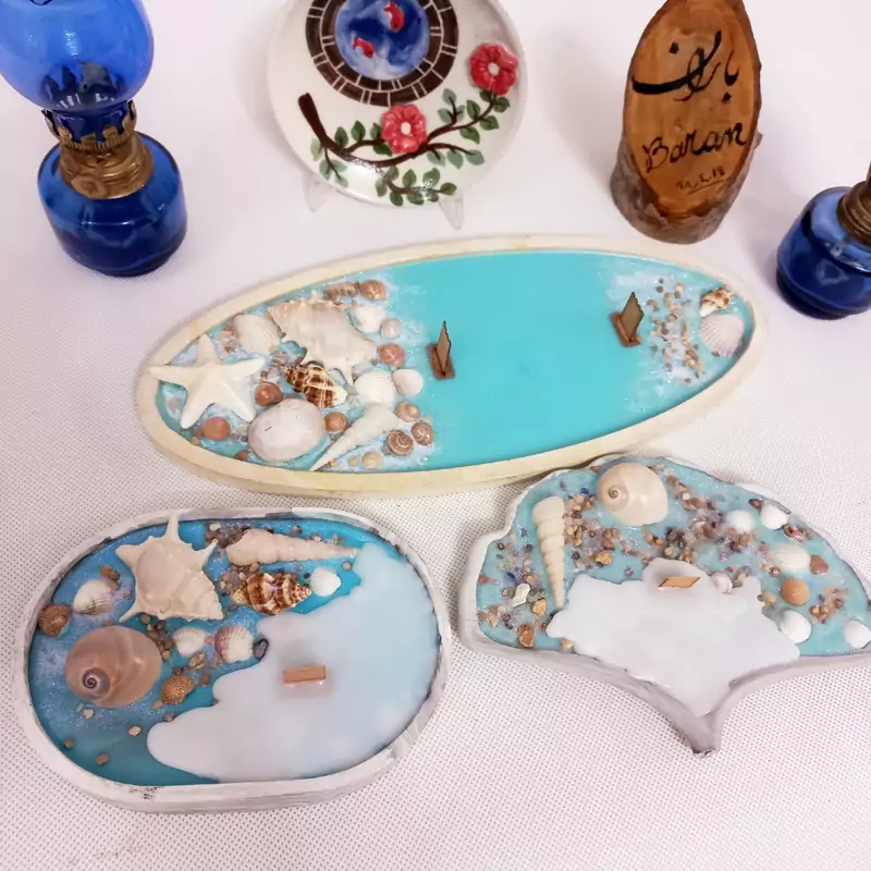 شمع دریایی مناسب هدیه کادویی کد 24