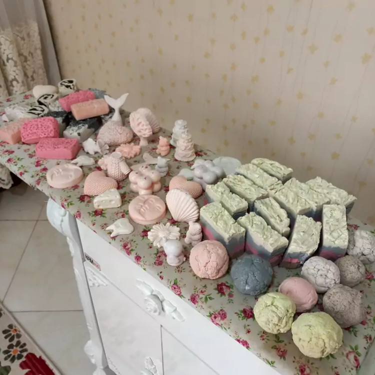 صابون نمک 140 گرمی کد 2