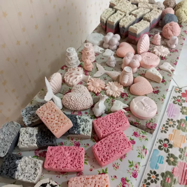 صابون نمک 140 گرمی کد 2