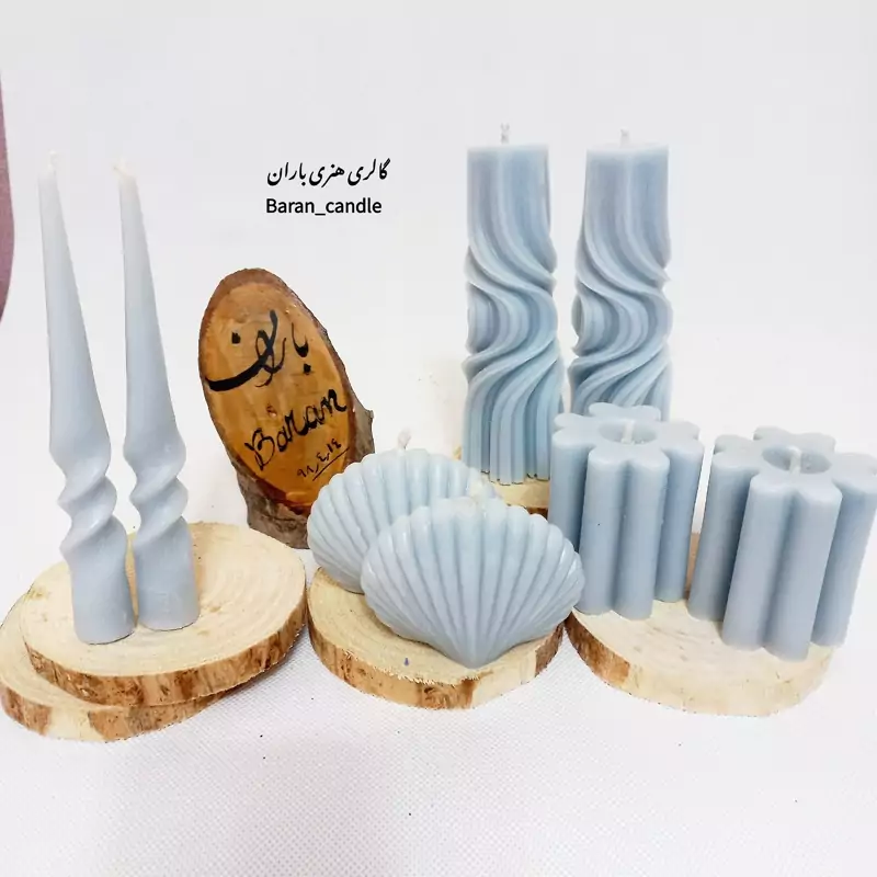 شمع صدف در انواع رنگ دلخواه شما