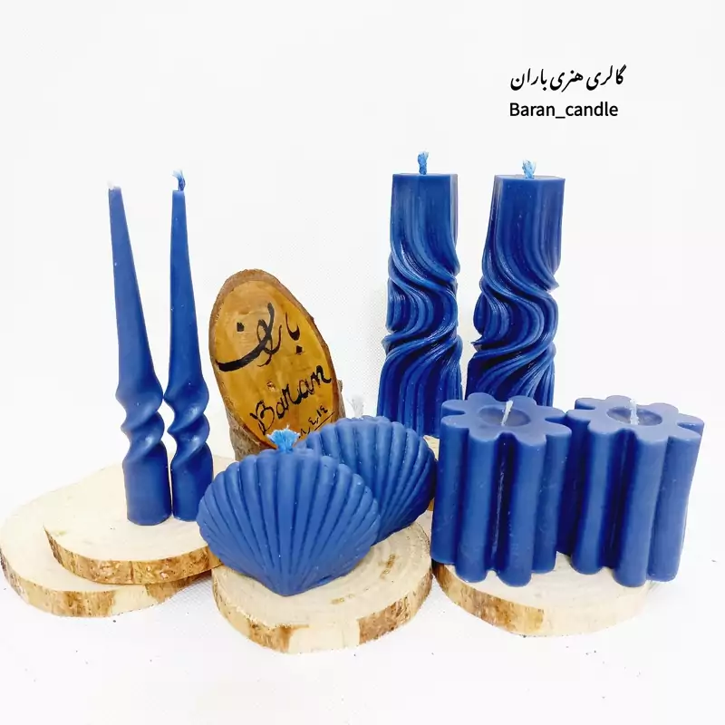 شمع صدف در انواع رنگ دلخواه شما