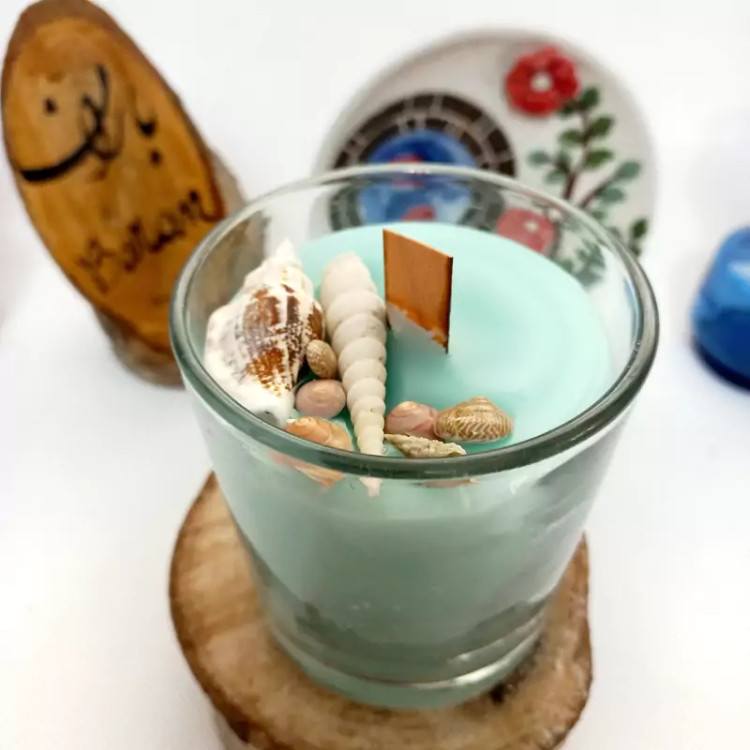 شمع لیوانی عطری در رایحه دلخواه شما