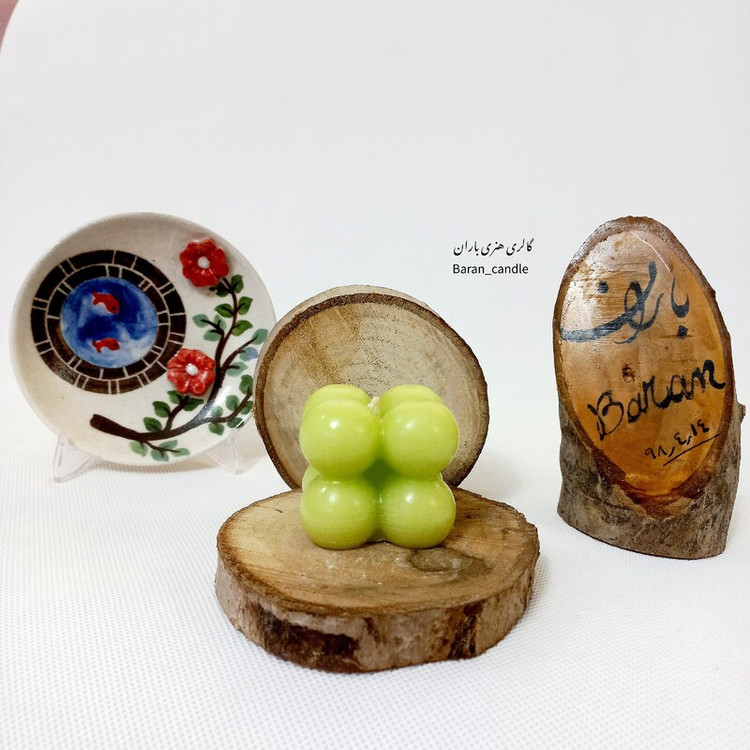 شمع دست ساز روبیک 4.5 سانت کد 53